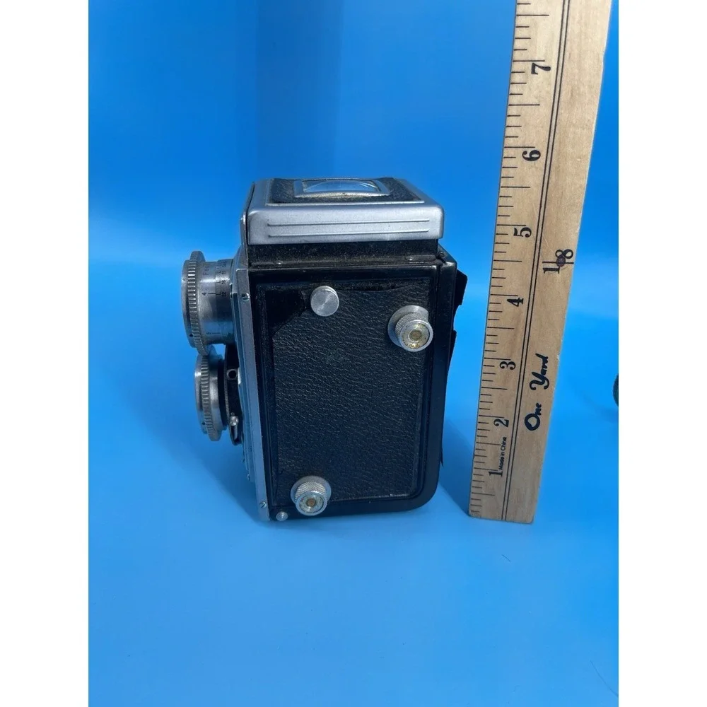 VTG Firstflex Twin Lens Reflex‎ TLR Camera 80mm f/3.5 Untested Parts Repair